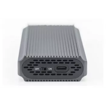 Digitus USB M.2 behuizing voor SSD extern NVMe 40Gbps USB 4.0 aluminium gereedschapsloos DA-71158