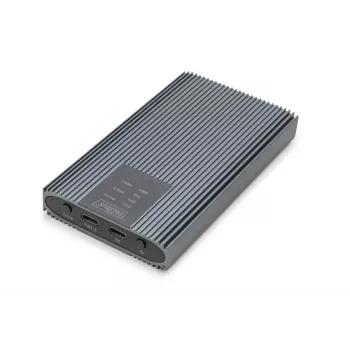 DIGITUS NVMe kloonstation - NVMe 20Gbits USB 3.2 Gen2 aluminium gereedschapsloos