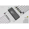 i-tec Universeel 6x 4K/60Hz Display Docking Station + Power Delivery 140W
