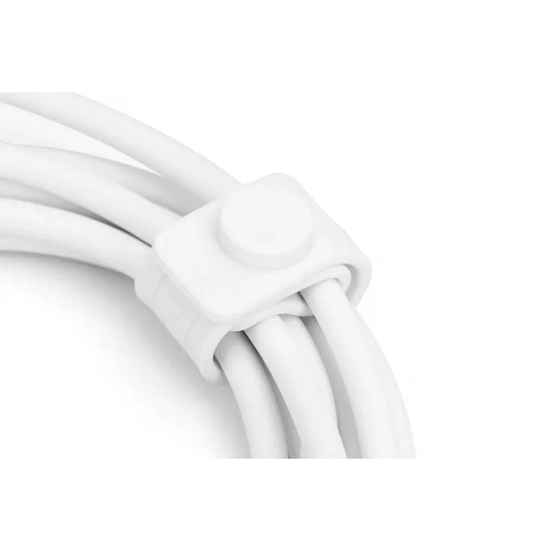 DIGITUS USB-C siliconen oplaadkabel USB-C - USB-C USB 2.0 60W - 1m Wit
