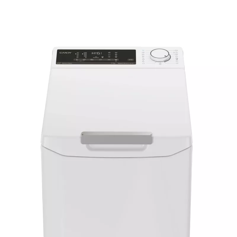 Candy TCA274TM4-S wasmachine bovenlader 7 kg 1200 t/min wit