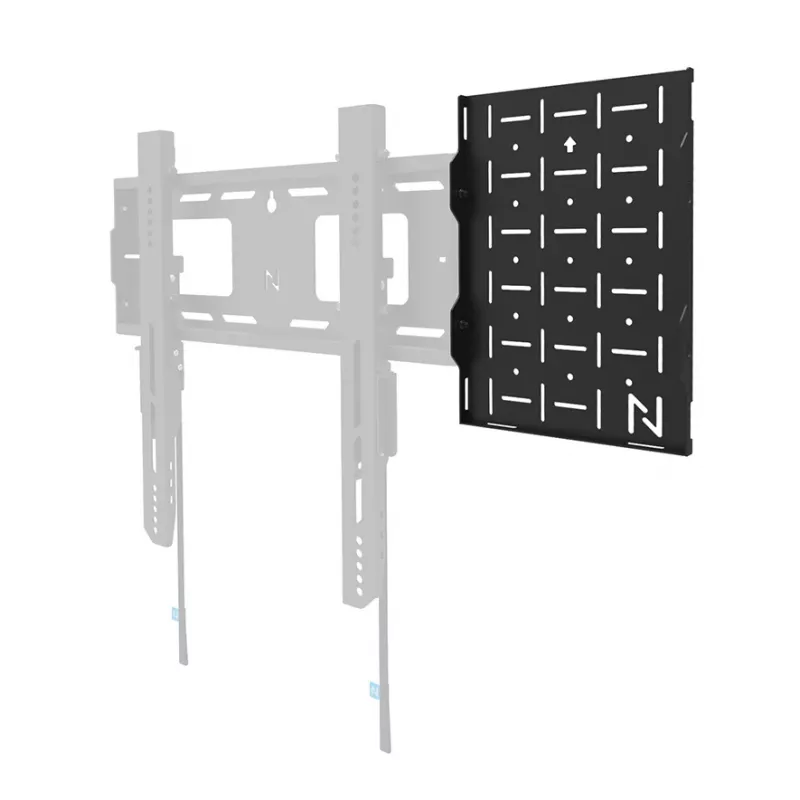 Neomounts AWL05-750BL AV-hardware-rack - universeel, AV-rack, wand, 10 kg, zwart, staal, 204 mm