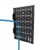 Neomounts AWL05-750BL AV-hardware-rack - universeel, AV-rack, wand, 10 kg, zwart, staal, 204 mm