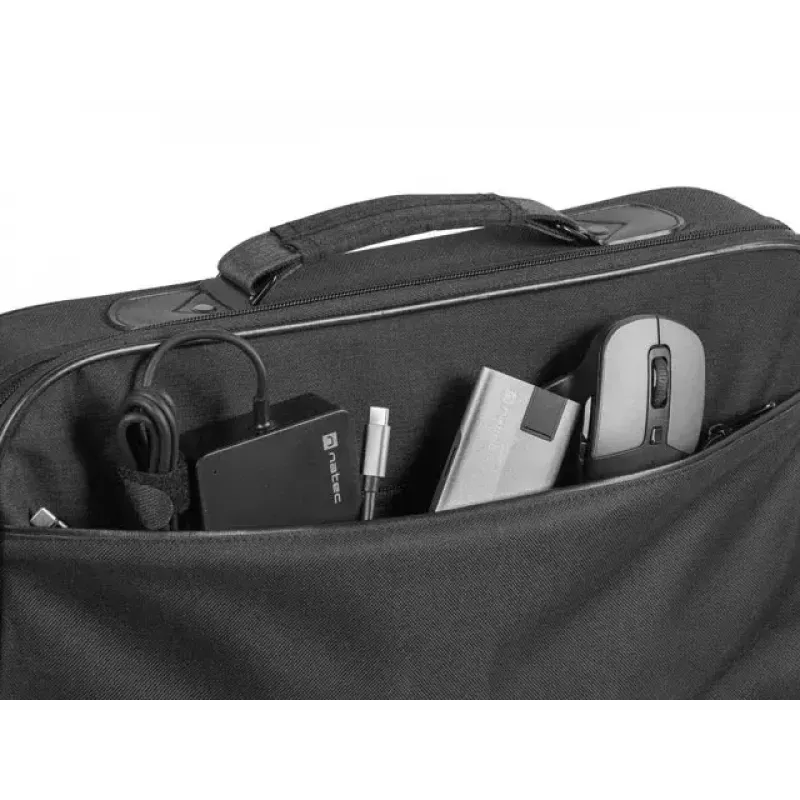 Messenger-tas NATEC Impala 2 voor 35,8 cm (14,1 inch) laptops, polyester, 355×45×275 mm