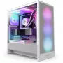 NZXT H5 Flow RGB 2024 Midi Tower behuizing, wit