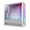 NZXT H5 Flow RGB 2024 Midi Tower behuizing, wit