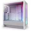 NZXT H5 Flow RGB 2024 Midi Tower behuizing, wit