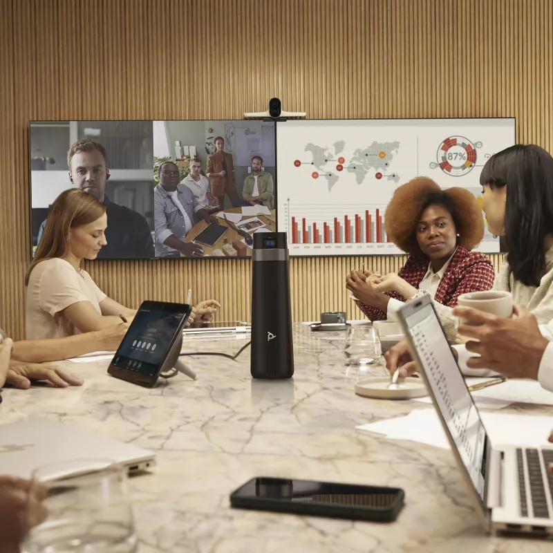 HP Poly Studio G62 videoconferentiesysteem met montageplaten-kit