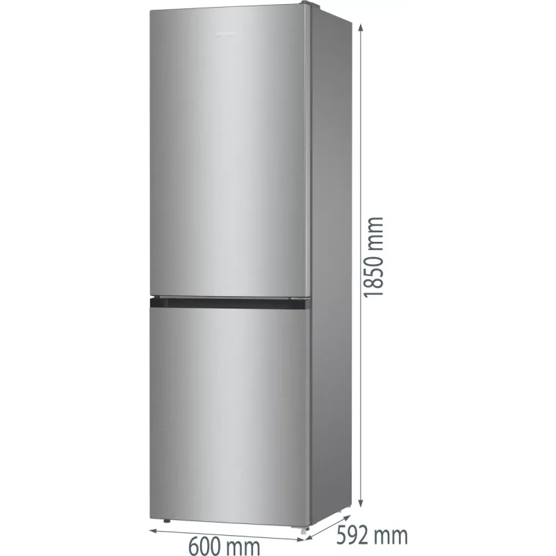 Gorenje NRK61CS2XL4 vrijstaand 300 L grijs