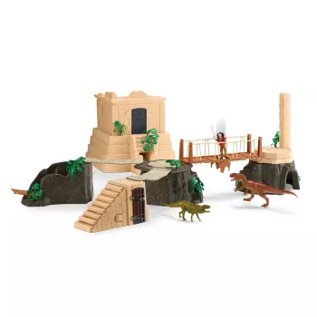 Actie/avontuur Schleich verovering van de dinotempel megaset veelkleurig