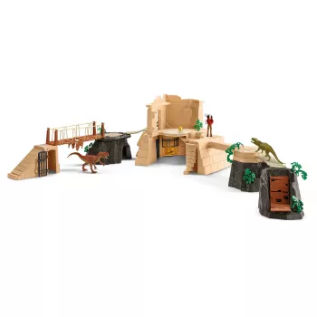 Actie/avontuur Schleich verovering van de dinotempel megaset veelkleurig