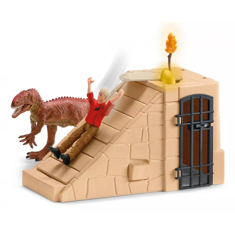 Actie/avontuur Schleich verovering van de dinotempel megaset veelkleurig