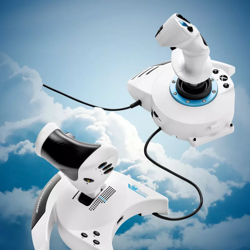 Joystick Thrustmaster T.Flight Hotas One Microsoft Flight Simulator Edition USB zwart wit