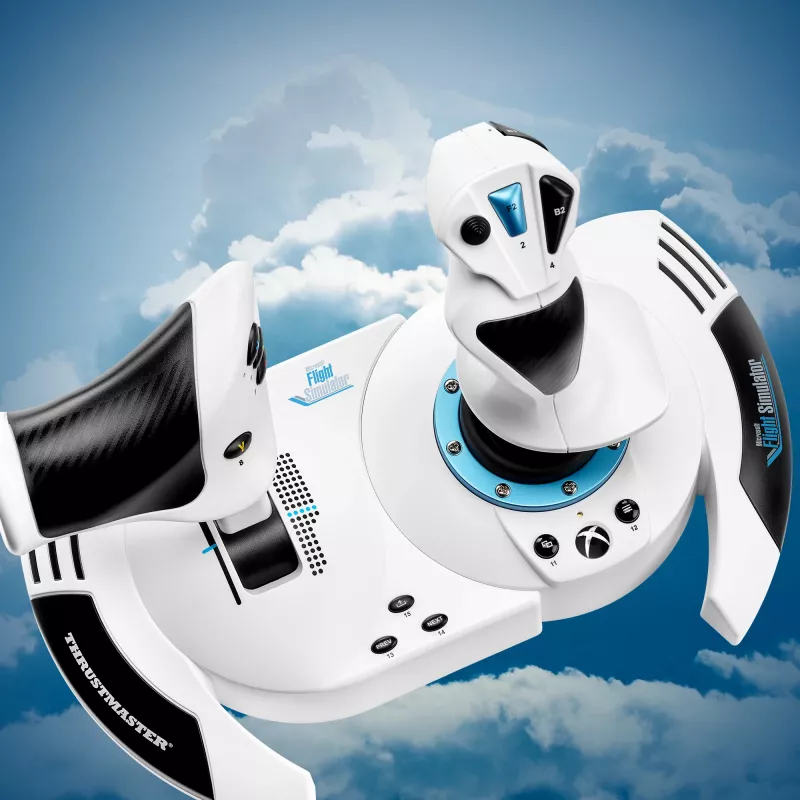 Joystick Thrustmaster T.Flight Hotas One Microsoft Flight Simulator Edition USB zwart wit