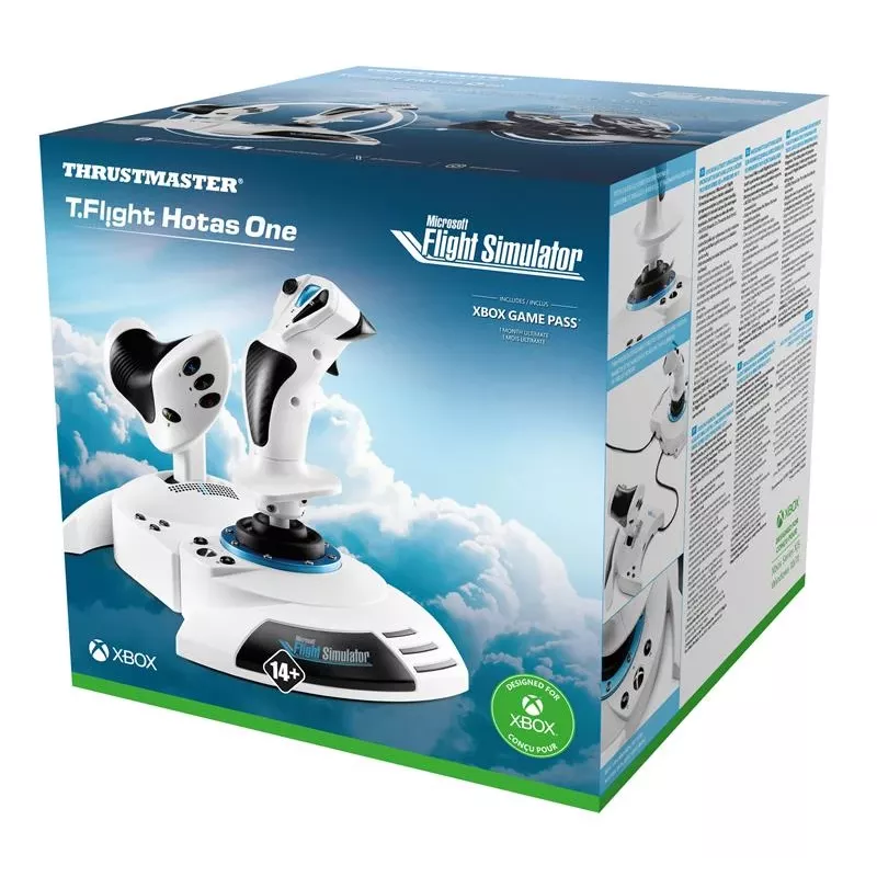 Joystick Thrustmaster T.Flight Hotas One Microsoft Flight Simulator Edition USB zwart wit