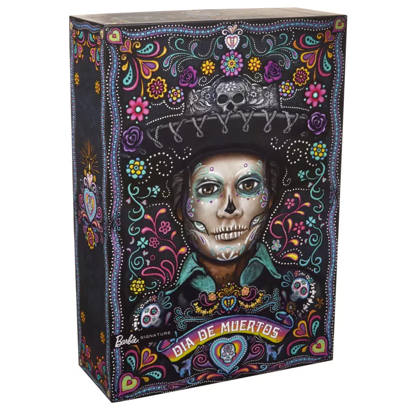 Modepop Mattel Barbie Ken Dia de Muertos meerkleurig 3+