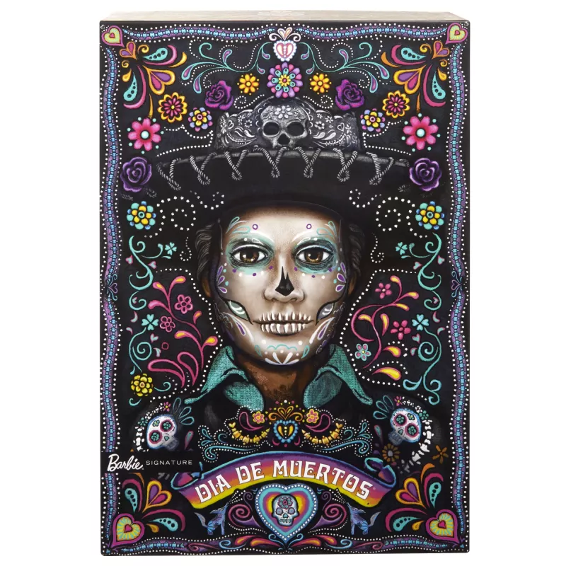 Modepop Mattel Barbie Ken Dia de Muertos meerkleurig 3+