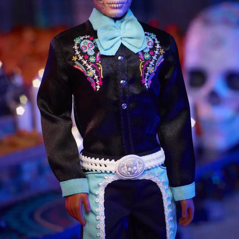 Modepop Mattel Barbie Ken Dia de Muertos meerkleurig 3+