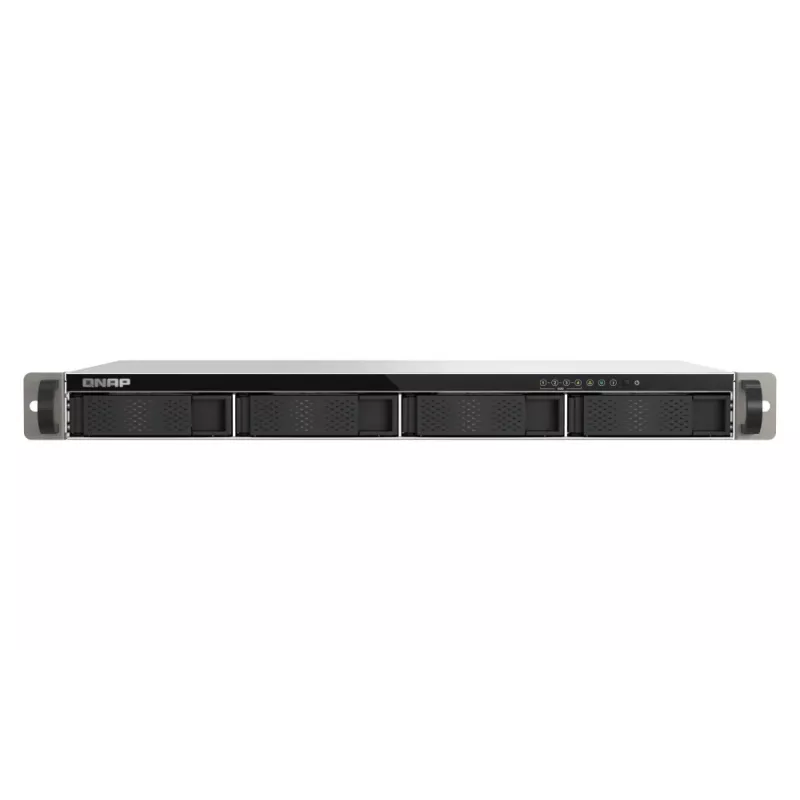 QNAP TS-433eU NAS rack (1U) Cortex-A Cortex-A55 4 GB 0 TB QNAP Turbo System zwart