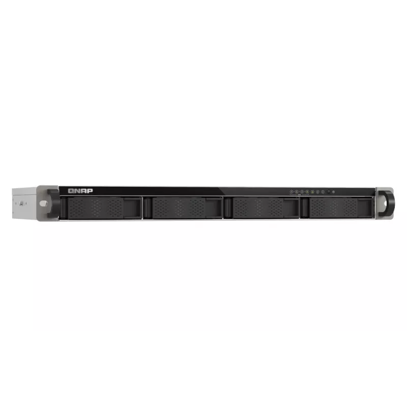 QNAP TS-433eU NAS rack (1U) Cortex-A Cortex-A55 4 GB 0 TB QNAP Turbo System zwart