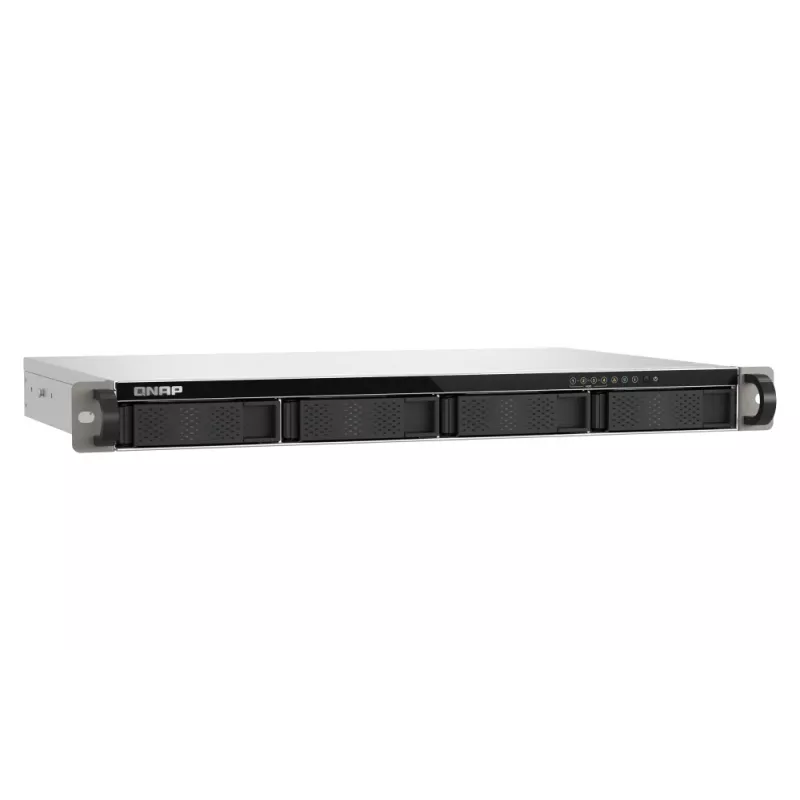 QNAP TS-433eU NAS rack (1U) Cortex-A Cortex-A55 4 GB 0 TB QNAP Turbo System zwart