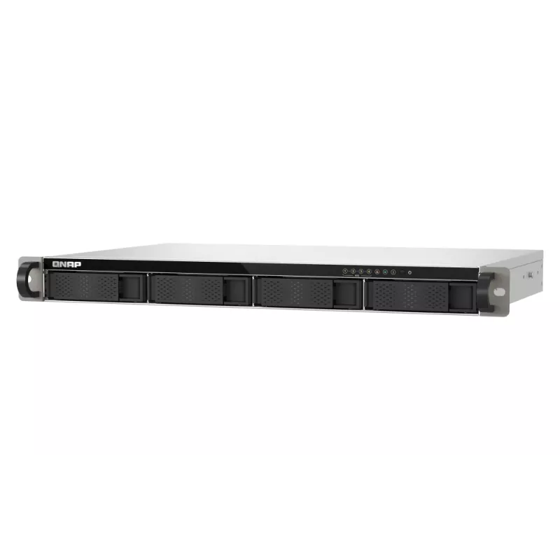 QNAP TS-433eU NAS rack (1U) Cortex-A Cortex-A55 4 GB 0 TB QNAP Turbo System zwart