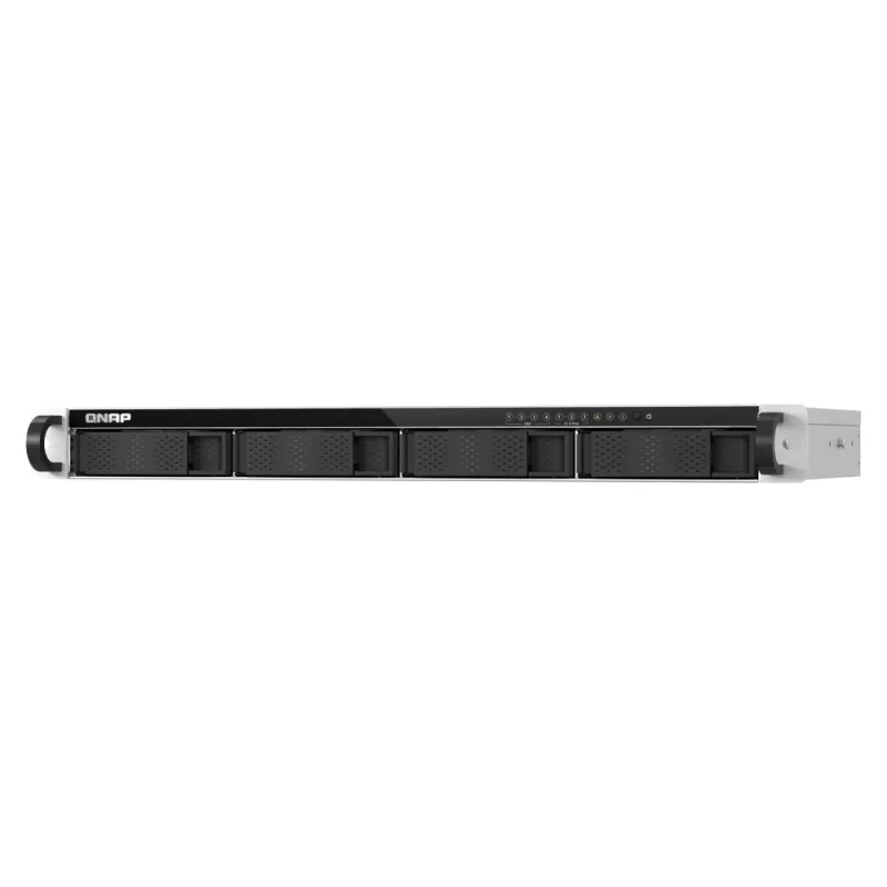 QNAP TS-h765eU NAS rack (1U) Intel Atom® 8 GB DDR5 QuTS hero Black, grijs