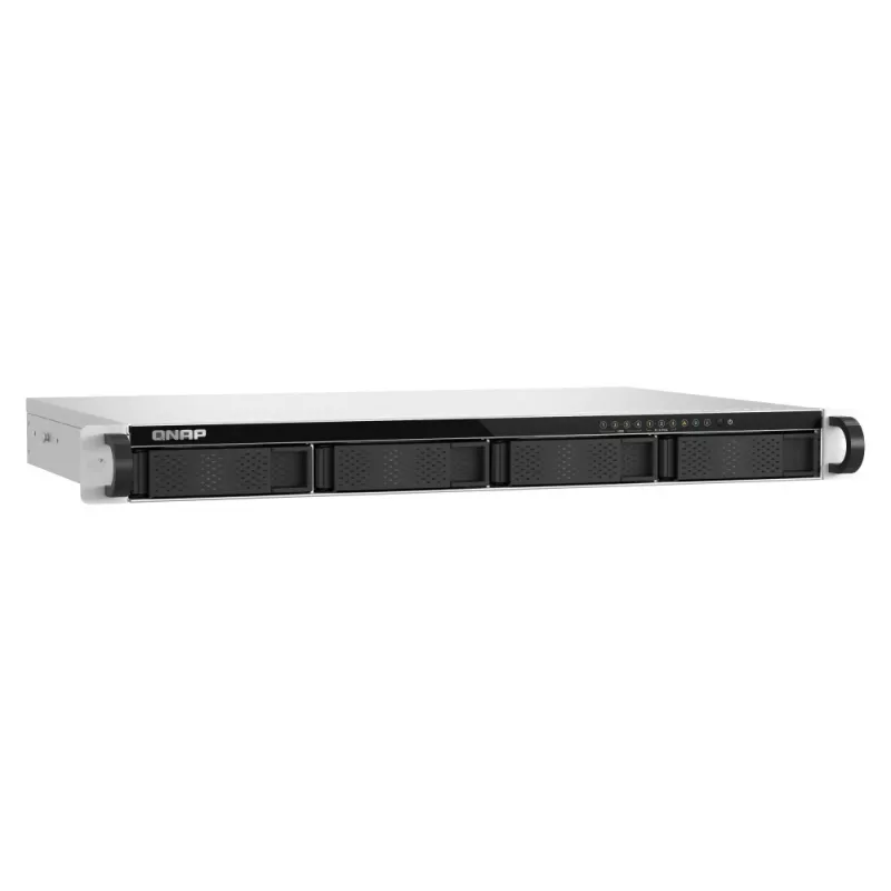 QNAP TS-h765eU NAS rack (1U) Intel Atom® 8 GB DDR5 QuTS hero Black, grijs