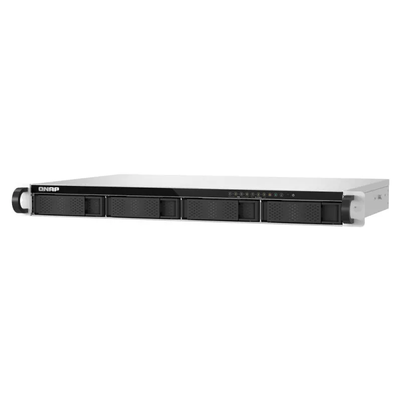 QNAP TS-h765eU NAS rack (1U) Intel Atom® 8 GB DDR5 QuTS hero Black, grijs