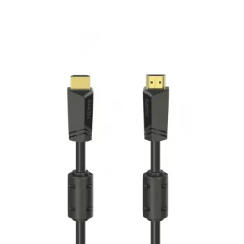 Hama High-Speed HDMI-kabel, stekker - stekker, 4K, Ethernet, verguld, 10,0 m