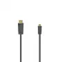 Hama 00205016 HDMI-kabel 1,5 m HDMI Type-A (standaard) HDMI Type-D (micro) Zwart