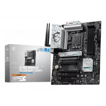 MSI B760 GAMING PLUS WIFI DDR4 Moederbord Intel B760 LGA 1700 ATX
