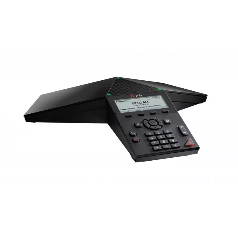 HP Poly Trio 8300 849A0AA IP-conferentietelefoon, PoE, Wi-Fi, Bluetooth, USB, 3,5" LCD
