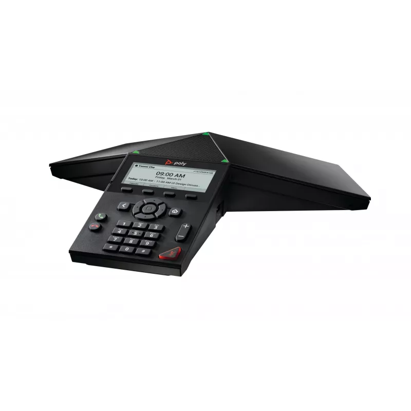 HP Poly Trio 8300 849A0AA IP-conferentietelefoon, PoE, Wi-Fi, Bluetooth, USB, 3,5" LCD