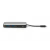 DIGITUS USB-C Travel Docking Station, 7-poorts - HDMI / 2x USB-A 3.2 Gen 1 / GbE / SD / MicroSD - 100W USB-C Power Delivery