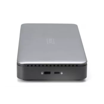DIGITUS USB-C Dockingstation, 11-voudig - 2x HDMI / DP / 2x USB-A 3.2 Gen 2 / USB-C 3.2 Gen 2 / GbE / SD / MicroSD / DC-bus - max. 150 Watt / 3,5 mm