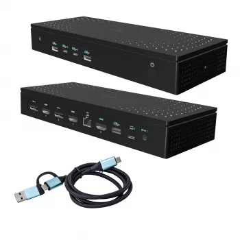 i-tec Universele 5x 4K/60Hz Display Dockingstation + Power Delivery 100W