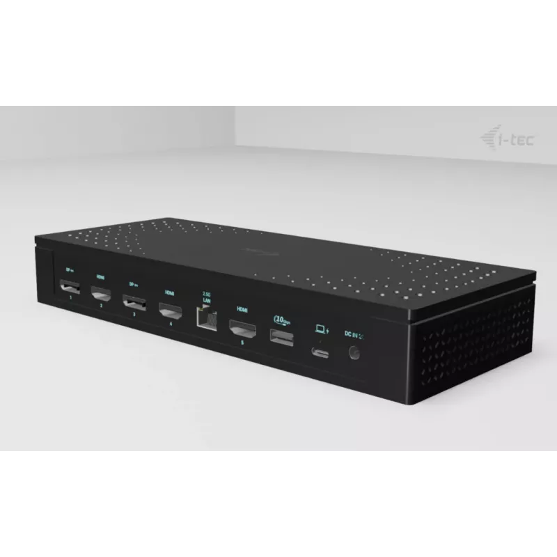 i-tec Universele 5x 4K/60Hz Display Dockingstation + Power Delivery 100W