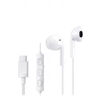 JVC Type C in-ear bedraad wit, bedraad, gesprekken/muziek, 16,6 g, koptelefoon, wit