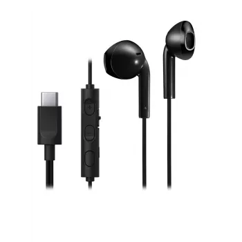JVC Type C in-ear bedraad zwart, bedraad, gesprekken/muziek, 16.6 g, koptelefoon, zwart
