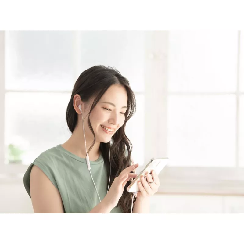 JVC HA-FR9UC headset bedraad in-ear gesprekken/muziek USB Type-C wit