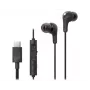 JVC HA-FR9UC bedrade in-ear oortelefoon, USB-C, 9,2 mm driver, inline microfoon en afstandsbediening, 1,2 m, zwart