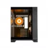 Chieftec Visio GM-30B-TG-OP zwart tempered glass x 2 cube zwart