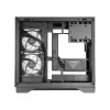 Chieftec Visio GM-30B-TG-OP zwart tempered glass x 2 cube zwart