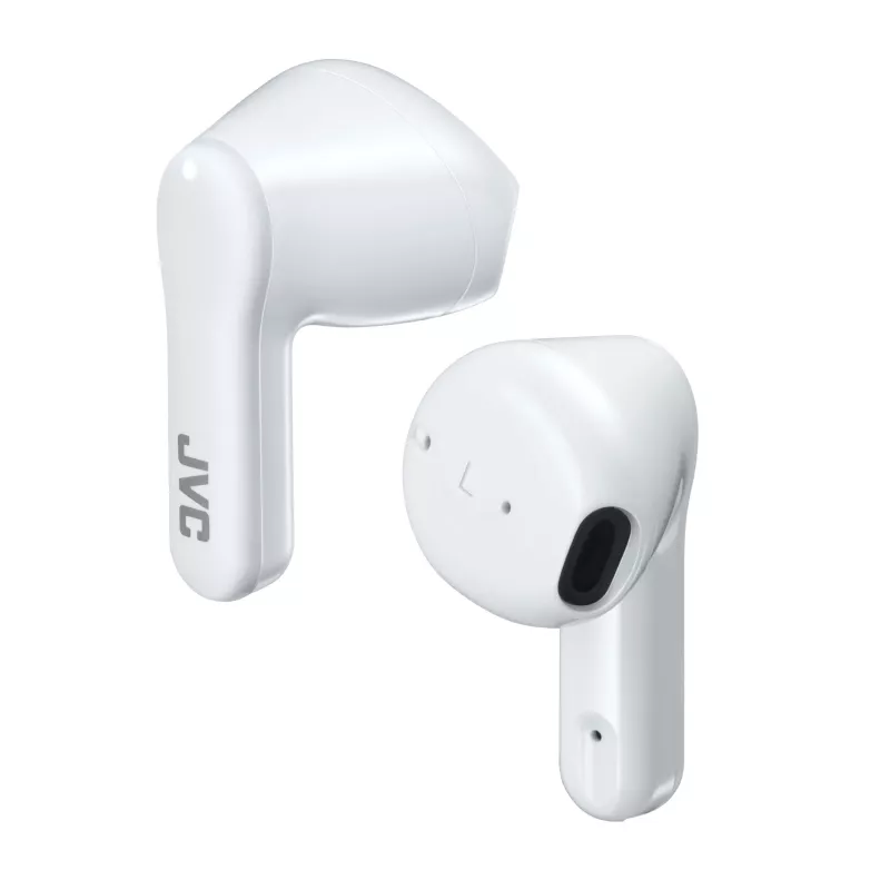 JVC HA-A3T echt draadloze in-ear oortelefoon, Bluetooth 5.1, IPX4, tot 22 uur, 20 - 20000 Hz, wit