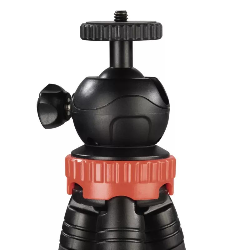 Hama Traveller Pro statief smartphone/actioncam 3 poten zwart, rood