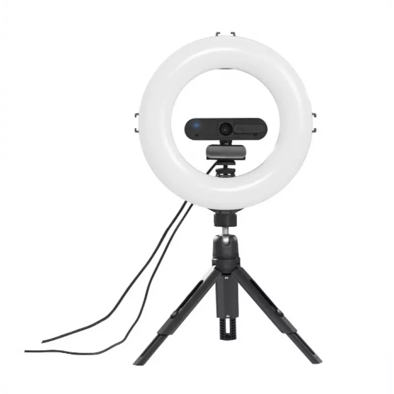 Hama SpotLight Smart 80 II LED-ringlamp, set voor smartphone, met mini-statief