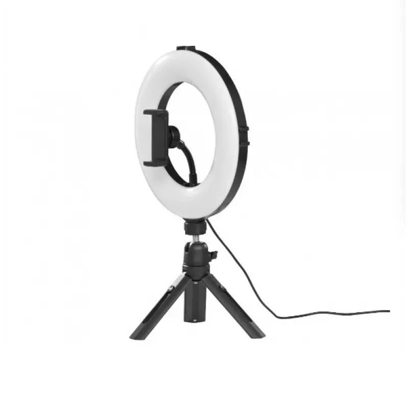 Hama SpotLight Smart 80 II LED-ringlamp, set voor smartphone, met mini-statief