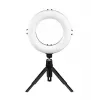 Hama SpotLight Smart 80 II LED-ringlamp, set voor smartphone, met mini-statief