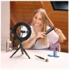 Hama SpotLight Smart 80 II LED-ringlamp, set voor smartphone, met mini-statief